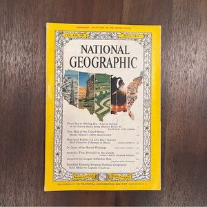 Vintage‎ National Geographic Magazine July 1961 Volume 120 No.1
